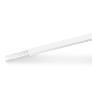 Cable canal Kalop 14x7 mm con adhesivo blanco