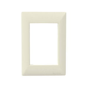 Tapa rectangular blanca Cambre 4504 de 4 módulos línea Siglo XXII