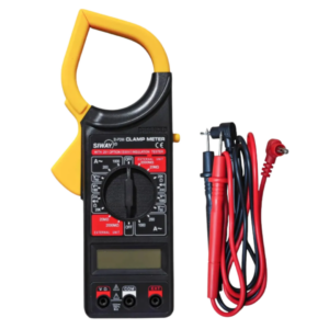 Pinza amperométrica digital Siway SI-P266 1000A con estuche para electricistas